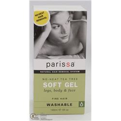 PARISSA NO HEAT TEA TREE SOFT GEL FINE HAIR 5OZ