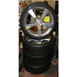 SET OF 4 FACTORY CHEV ALUMINUM 5 SPOKE 20" RIMS