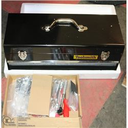NEW 101PC TOOLBOX W/ TOOLS - 100% LIFETIME ( TOOLS