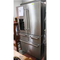 KITCHENAID 36",25.8CU FT. FRENCH DOOR REFRIGERATOR