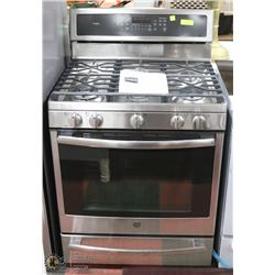 GE 30" FREE STANDING GAS CONVECTION RANGE WITH