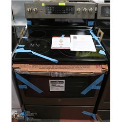 GE 30" FREE STANDING TRUE CONVECTION RANGE SELF