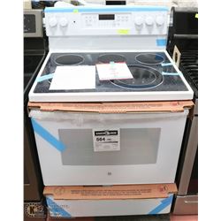 GE 30" FREE STANDING CONVECTION RANGE SELF
