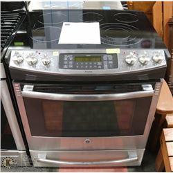 GE 30" SLIDE IN ELECTRIC SELF CLEANING CONVECTION