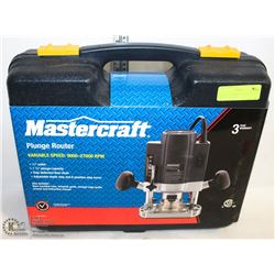 NEW MASTERCRAFT PLUNGE ROUTER