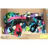 Image 1 : BOX WITH OVER 25 DOG COLLARS .PETS