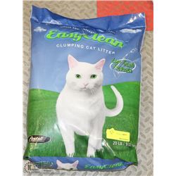9.07KG BAG EASY CLEAN CLUMPING CAT LITTER. PETS
