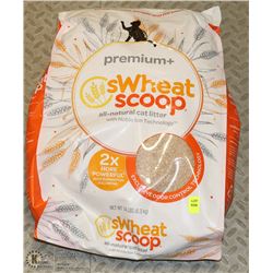 6.3KG BAG OF PREMIUM WHEAT SCOOP ALL NATURAL CAT