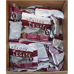 BOX OF HORIZON ADULT PREMIUM DOG FOOD.PETS