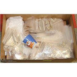 BOX OF DOG FOOD BAGS