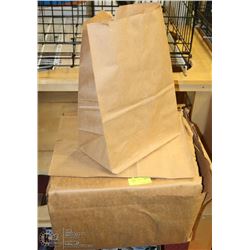 BOX OF PAPER BAGS
