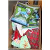Image 1 : BOX OF ASSORTED SIZE DOG OUTFITS. PETS