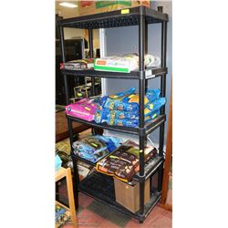 PLASTIC STORAGE SHELF