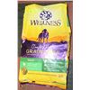 Image 1 : 10.9KG BAG WELLNESS GRAIN FREE LAMB DOG FOOD.PETS