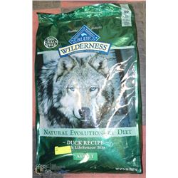 10.89KG BAG BLUE BUFFALO DUCK RECIPE GRAIN FREE