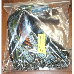 BAG OF DOG COLLARS ON CHOICE . PETS