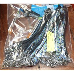BAG OF DOG COLLARS ON CHOICE . PETS