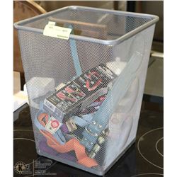 BASKET OF PET COLLARS