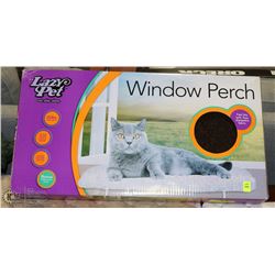 LAZY PET WINDOW PERCH FOR CATS. PETS