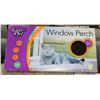 Image 1 : LAZY PET WINDOW PERCH FOR CATS. PETS
