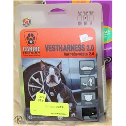 CANINE FRIENDLY VEST HARNESS 2.0 SIZE XS LIME