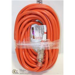 HEAVY DUTY 50FT ORANGE 20AMP POWER CORD
