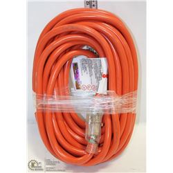 HEAVY DUTY 50FT ORANGE 20AMP POWER CORD