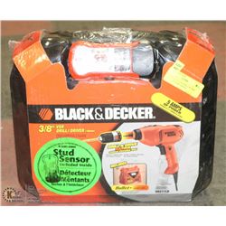 NEW BLACK & DECKER 3/8" VSR DRILL / DRIVER