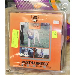 CANINE FRIENDLY VEST HARNESS SIZE L. PETS
