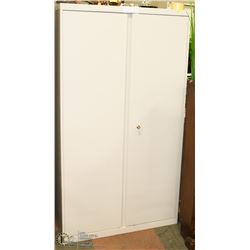 2 DOOR LOCKING COMMERCIAL STORAGE CABINET