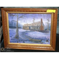 19X15" FRAMED OIL ON CANVAS