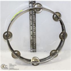 VINTAGE ALL  METAL TAMBOURINE