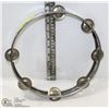 Image 1 : VINTAGE ALL  METAL TAMBOURINE