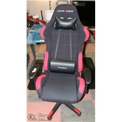 DX RACER GAMING ROLLING COMPUTER CHAIR