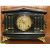 Image 1 : SESSIONS MANTEL CLOCK FORESTVILLE PILLAR STYLE