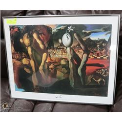 FRAMED SALVADOR DALI REPRINT – METAMORPHASIS