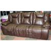 Image 2 : ESTATE DUAL RECLINER LEATHER SOFA & DUAL
