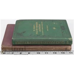 PAIR OF ANTIQUE BOOKS - RANCH / FARM THEMED ( MISC