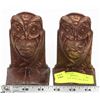 Image 1 : VINTAGE CAST IRON OWL BOOK ENDS