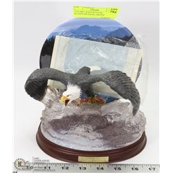 VTG BILL WIEGER PLATE SCULPTURE EAGLE SILENT