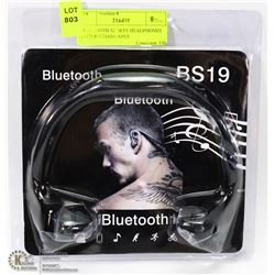 BLUETOOTH SPORTS HEADPHONES WITH RECHARGABLE