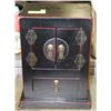 Image 1 : DECORATIVE ASIAN STYLE STORAGE CABINET