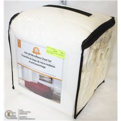 KING  IVORY ANTI-PILL SUPER SOFT MICROFLEECE