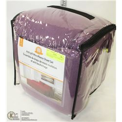 KING LILAC ANTI-PILL SUPER SOFT MICROFLEECE