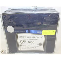 QUEEN ROYAL BLUE HOTEL QUALITY 1800 SERIES