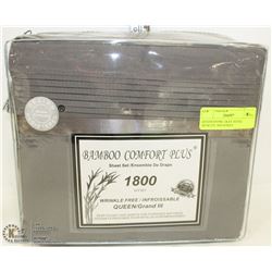 QUEEN STONE GRAY HOTEL QUALITY 1800 SERIES