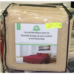 QUEEN HARVEST GOLD ANTI-PILL MICROFLEECE