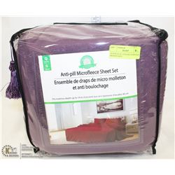 QUEEN LILAC ANTI-PILL SUPER SOFT MICROFLEECE