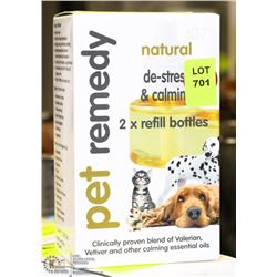 2 BOTTLES OF PET REMEDY DESTRESS AND CALMING OIL