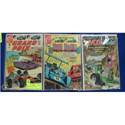 SET OF 3 HOT ROD COMICS